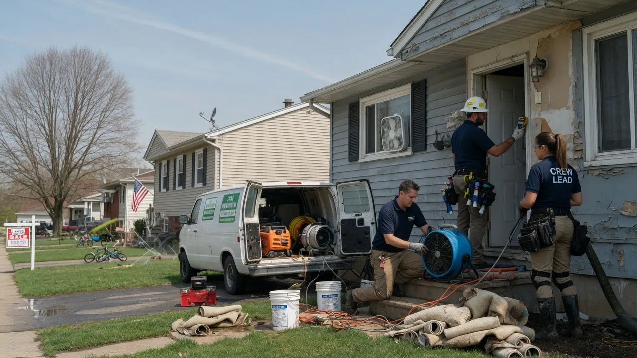 Flood Cleanup in Palo Pinto, TX near me