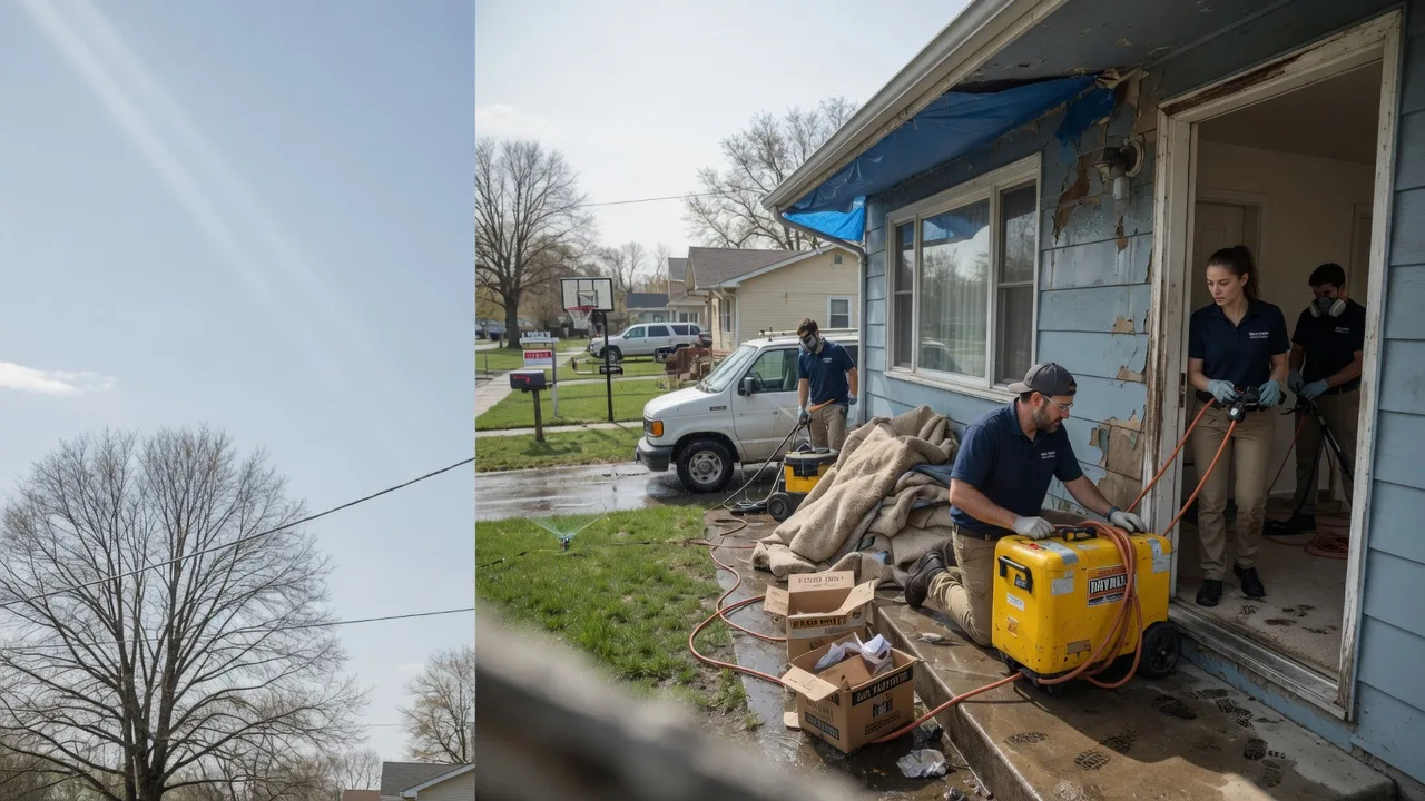 Basement Flood Cleanup in Palo Pinto, TX near me